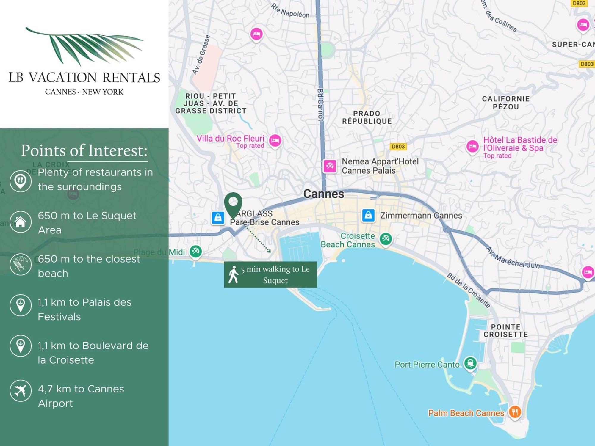 Lb Vacation Rentals I Cute Affordable 1-Br Minutes From Cannes Center Bagian luar foto
